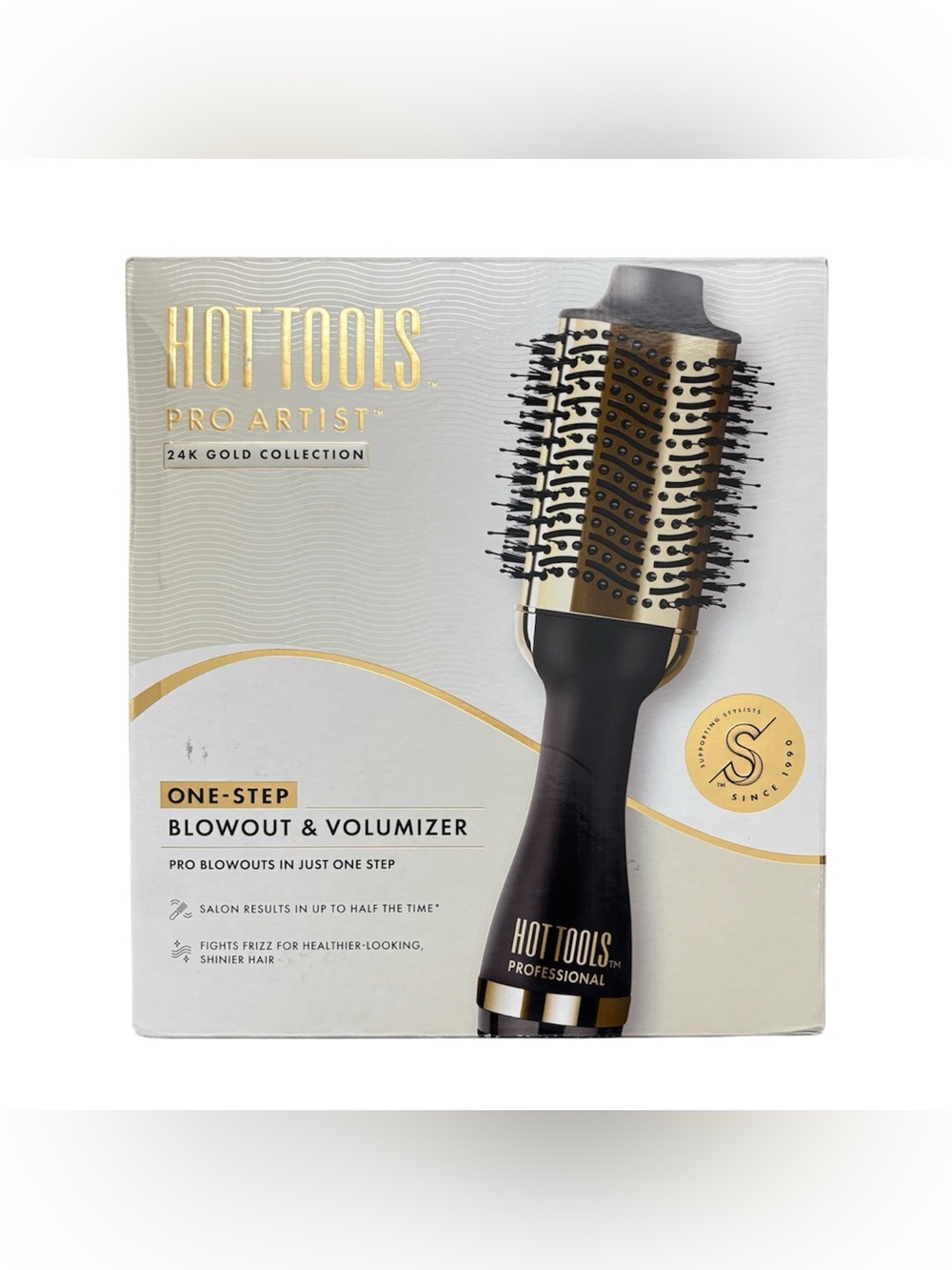 Hot Tools 24K Gold One-Step Blowout & Volumizer - EUC (Like New!)